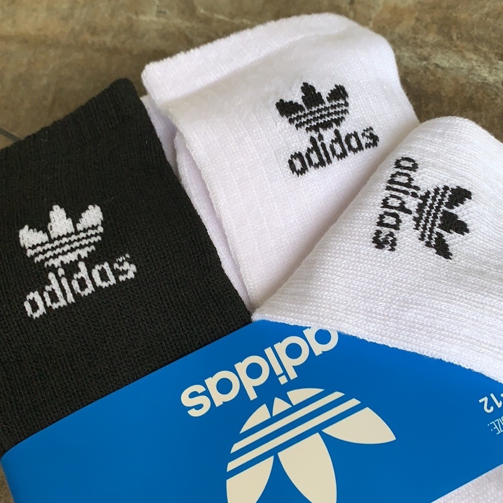 ADIDAS 6 pairs socks set CREW - Picture 4 of 12